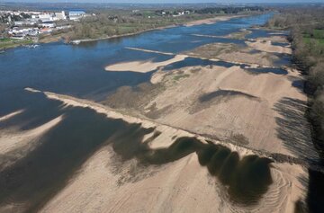 La sécheresse frappe la Loire, le fleuve le plus long de la France