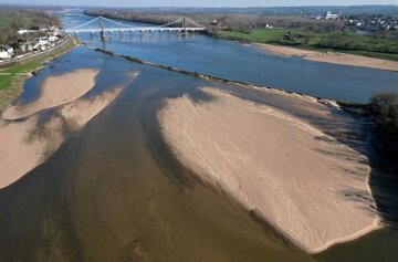 La sécheresse frappe la Loire, le fleuve le plus long de la France