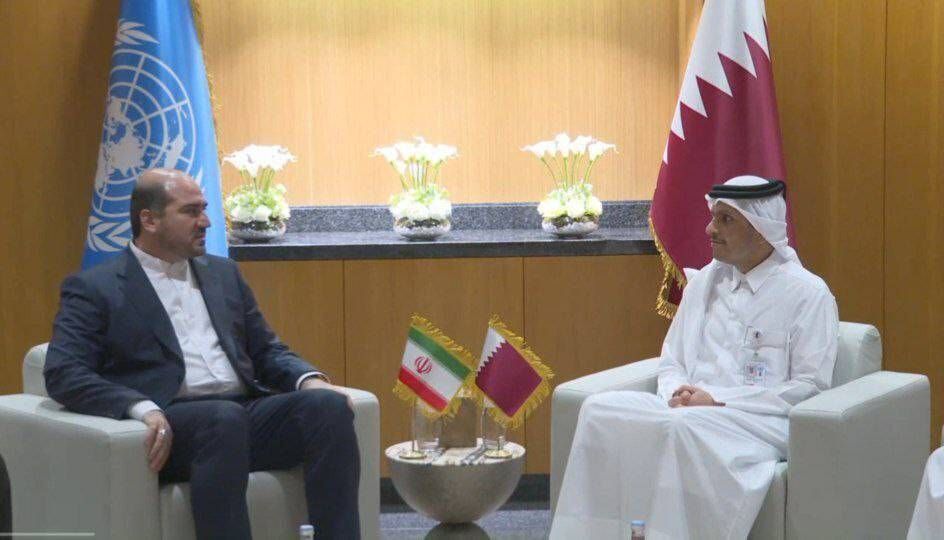 Iran, Qatar discuss ways to remove obstacles in bilateral ties