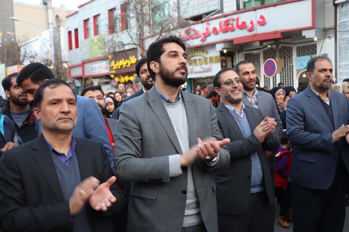 سنگ‌تمام منتظران ظهور در ملایر همزمان با جشن نیمه شعبان+فیلم