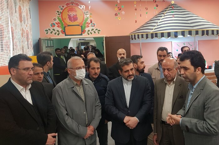 دوازدهمین کتابخانه مرکزی کشور با حضور وزیر ارشاد در قم افتتاح شد