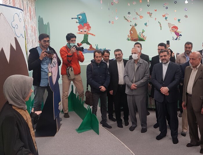 دوازدهمین کتابخانه مرکزی کشور با حضور وزیر ارشاد در قم افتتاح شد