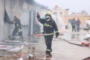 آتش‌سوزی در انبار فروشگاهی بزرگ در شیراز مهار شد