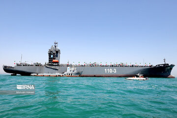 Oceangoing warship joins IRGC navy fleet