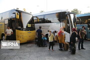 بیش از ۲۰۰ هزار مسافر از پایانه‌های مسافربری خوزستان جابجا شدند