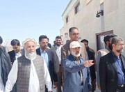 بازدید سرپرست وزارت صنعت و تجارت افغانستان از پایانه مرزی میلک