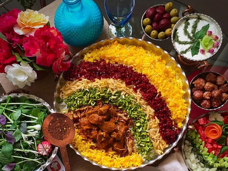 غذاهای مخصوص شب عید در شهرهای مختلف ایران