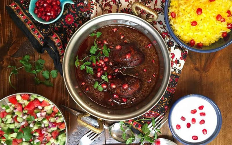 غذاهای مخصوص شب عید در شهرهای مختلف ایران