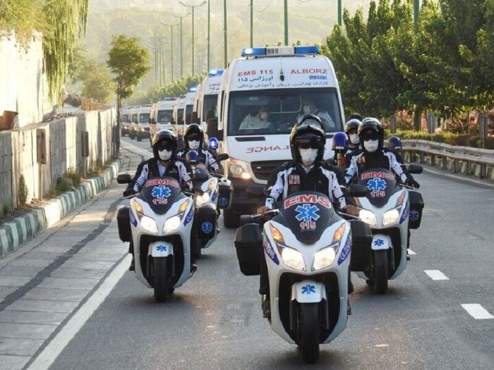 «موتورلانس » عیدانه اورژانس مازندران برای مسافران نوروزی