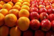 ۳۳۳ تن سیب و پرتقال در کردستان توزیع شد
