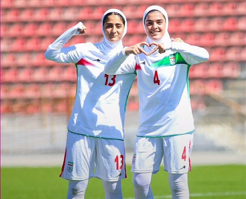 ایرانی لڑکیوں کی انڈر 17 ٹیم کی فٹبال ٹورنامٹ میں فتح