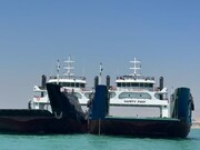 Iran launches two homemade landing craft vessels in Bandar Abbas