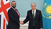 سفر وزیر خارجه انگلیس به قزاقستان