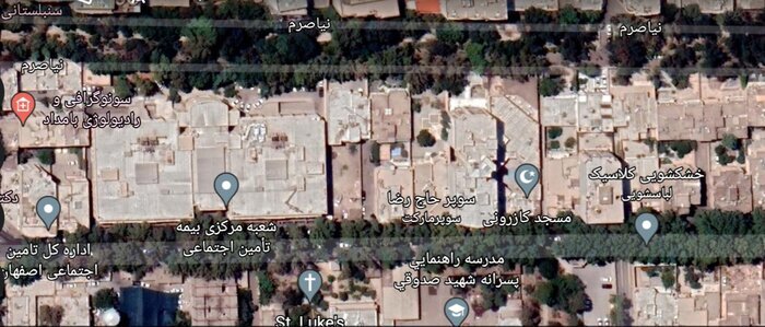 هرگونه دخل و تصرف در مسجد کازرونی خلاف قانون است