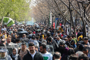 Tehran Grand Bazaar prior to Persian New Year holidays