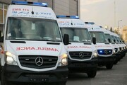 آمبولانس‌های اورژانس در مکان های پرتردد مازندران مستقر شدند