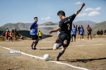 Village Football Tournament match in Iran's Kordestan