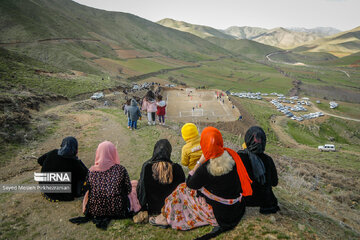 Village Football Tournament match in Iran's Kordestan