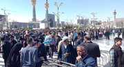 یک ایران، چشم انتظار سخنرانی رهبری از قرارگاه ملی ایرانیان در حرم رضوی