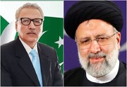 رئیس جمهوری پاکستان سال نو ایرانی را به آیت‌الله رئیسی تبریک گفت
