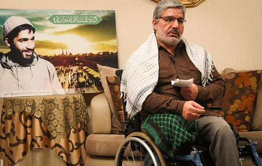 پیکر مادر شهید حاج احمد ژولیده در بهشت زهرا(س) آرام گرفت