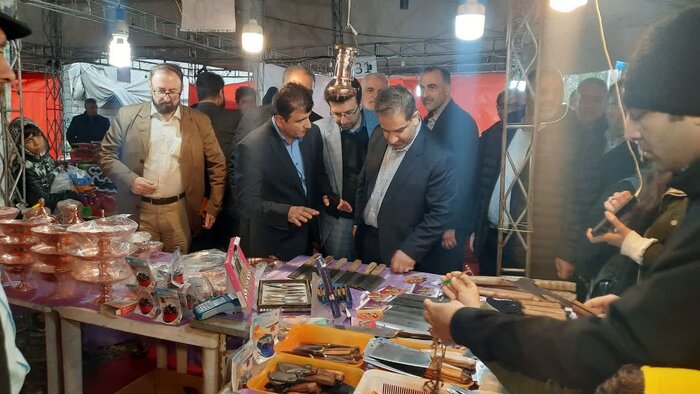 نمایشگاه نوروزی ملی صنایع دستی در نوشهر گشایش یافت