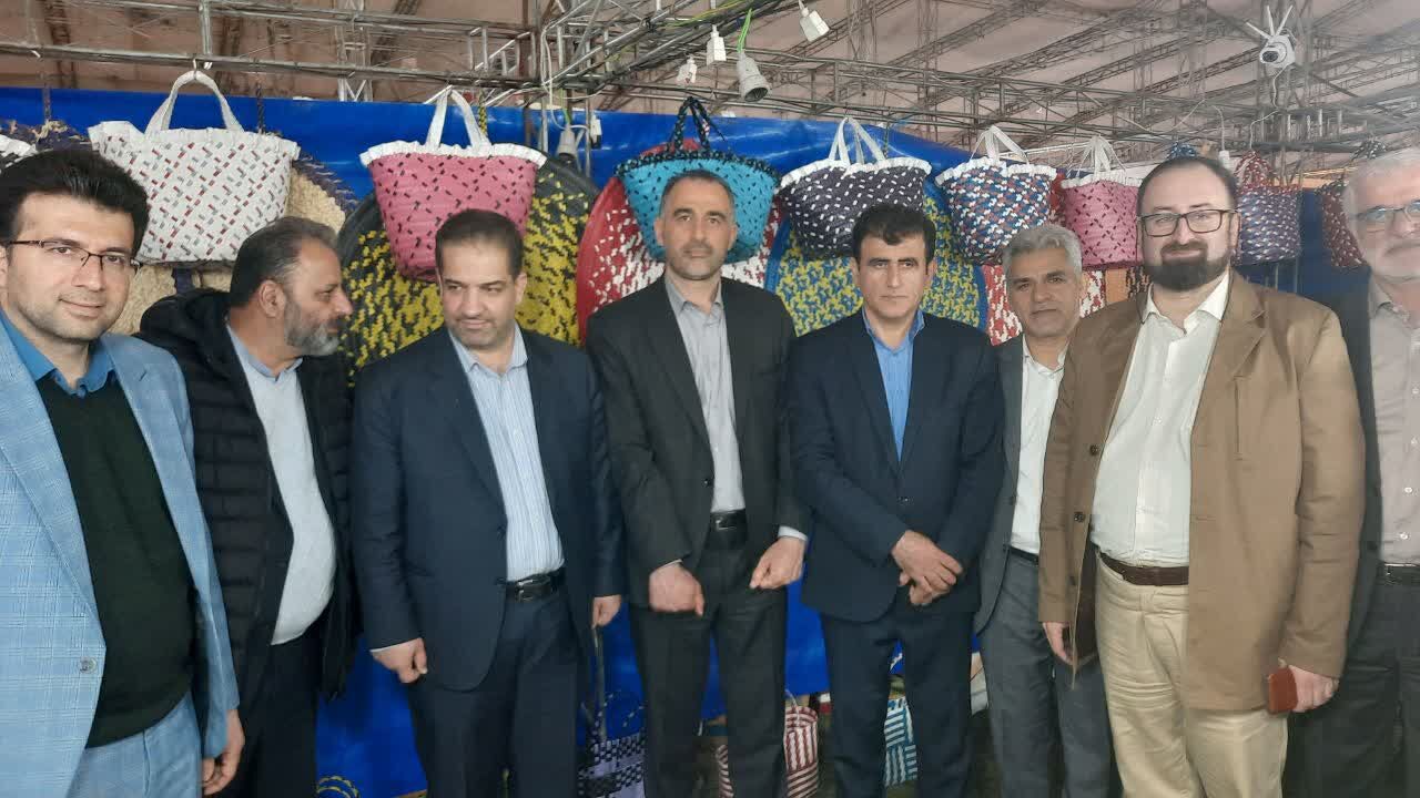 نمایشگاه نوروزی ملی صنایع دستی در نوشهر گشایش یافت