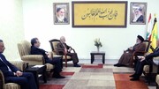 الأمين العام لحزب الله یستقبل رئيس مجلس العلاقات الخارجية في إيران