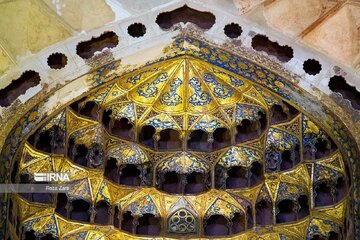 Tombe de Cheikh Safi al-Din à Ardabil: un mausolée avec des carreaux bleus