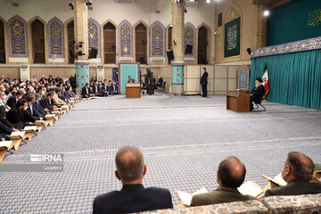 Ceremony of reciting Holy Quran in Ramadan