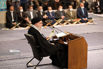 Ceremony of reciting Holy Quran in Ramadan