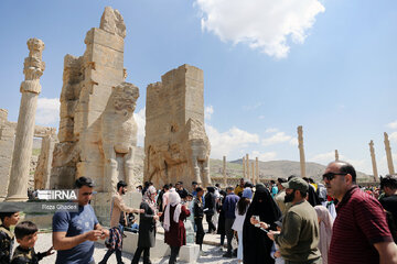 Nowruz tourism in Persepolis