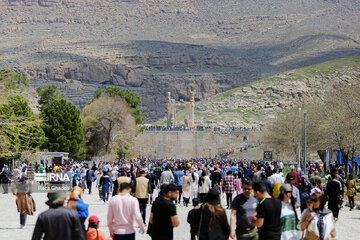 Nowruz tourism in Persepolis