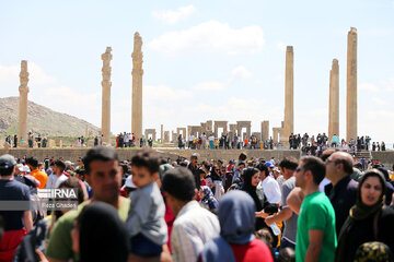 Nowruz tourism in Persepolis