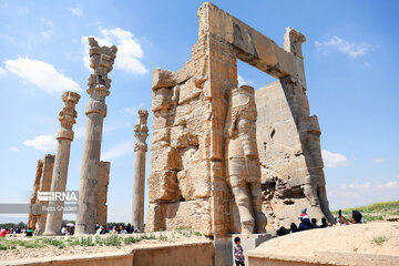 Nowruz tourism in Persepolis