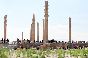 Nowruz tourism in Persepolis