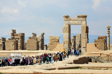 Nowruz tourism in Persepolis