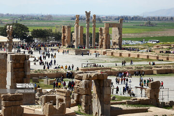 Nowruz tourism in Persepolis