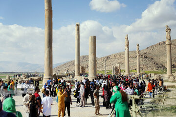 Nowruz tourism in Persepolis