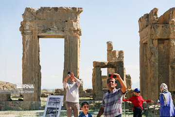 Nowruz tourism in Persepolis