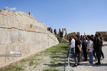 Nowruz tourism in Persepolis