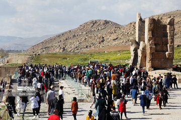 Nowruz tourism in Persepolis