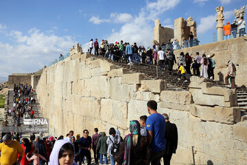 Nowruz tourism in Persepolis