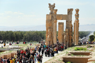 Nowruz tourism in Persepolis