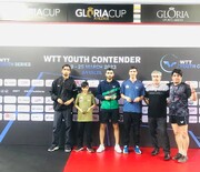 شش مدال رنگارنگ پسران پینگ پنگ ایران در مسابقات آزاد جهانی ترکیه