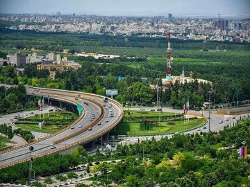 ثبت نخستین روز هوای پاک در کلانشهر مشهد طی سال جدید 