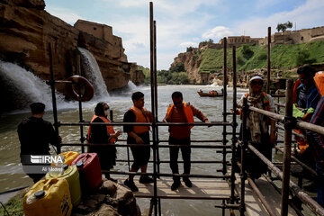 Shooshtar historical hydraulic system in southwest Iran