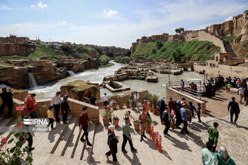 Shooshtar historical hydraulic system in southwest Iran