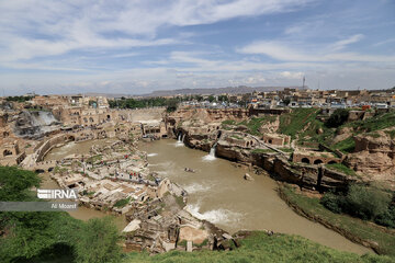 Shooshtar historical hydraulic system in southwest Iran