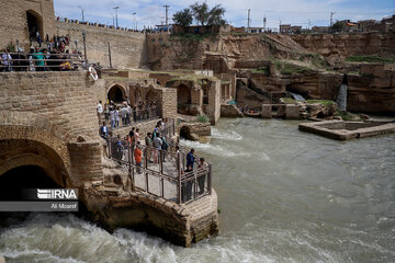 Shooshtar historical hydraulic system in southwest Iran